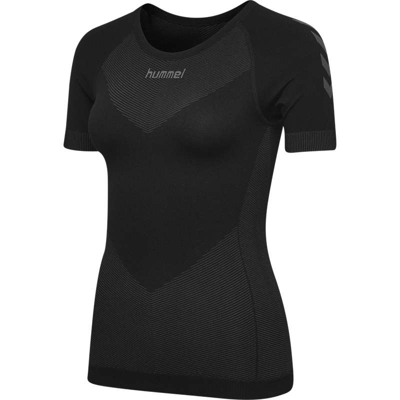 Hummel First Seamless S/S W Jersey Dames Zwart | 438987-249