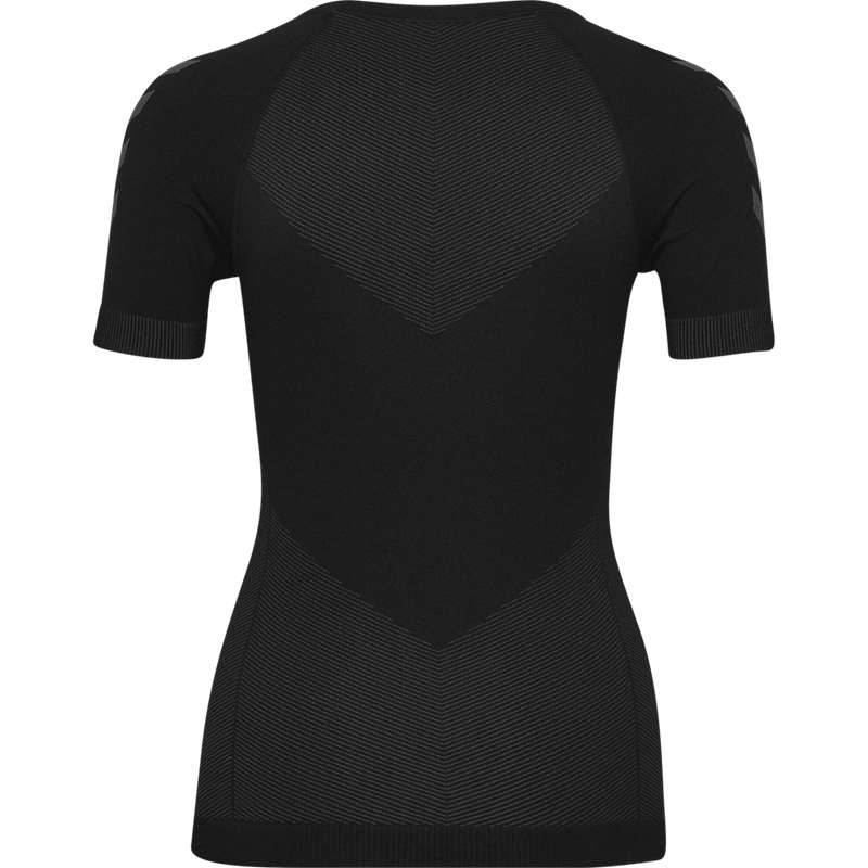 Hummel First Seamless S/S W Jersey Dames Zwart | 438987-249