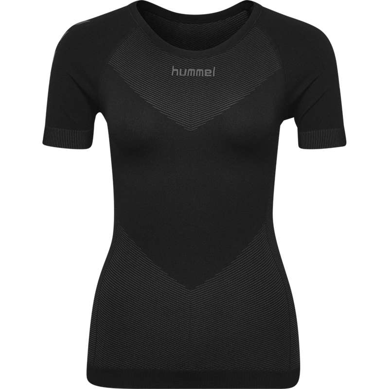 Hummel First Seamless S/S W Jersey Dames Zwart | 438987-249