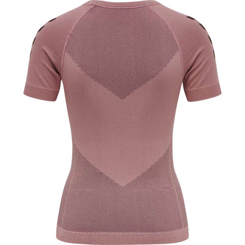 Hummel First Seamless S/S W Jersey Dames Roze | 780824-850