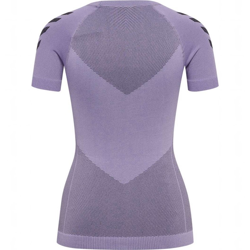 Hummel First Seamless S/S W Jersey Dames Lavendel | 463049-023