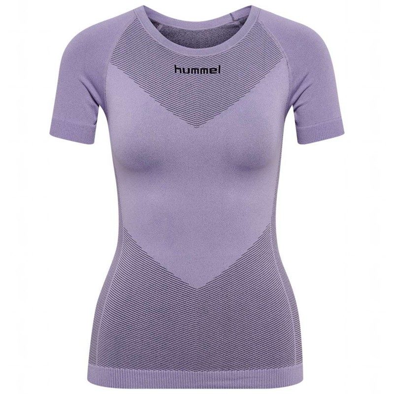 Hummel First Seamless S/S W Jersey Dames Lavendel | 463049-023