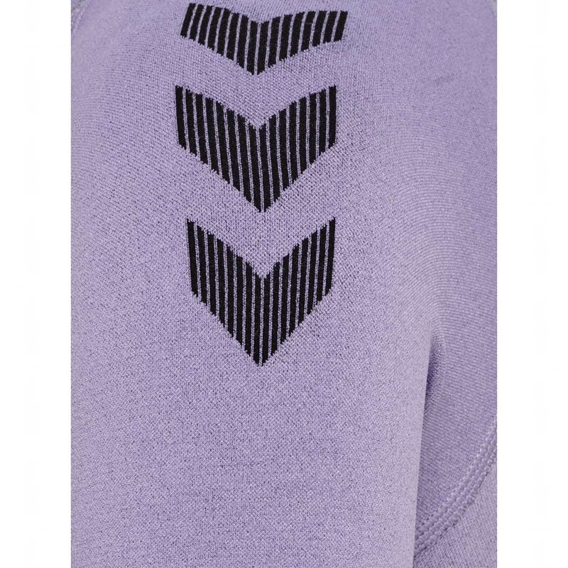 Hummel First Seamless S/S W Jersey Dames Lavendel | 463049-023