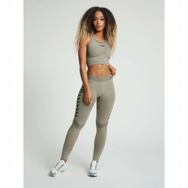 Hummel First Seamless Sport BH Dames Grijs | 332823-062