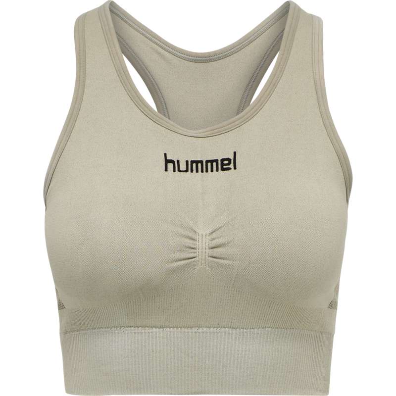 Hummel First Seamless Sport BH Dames Grijs | 332823-062