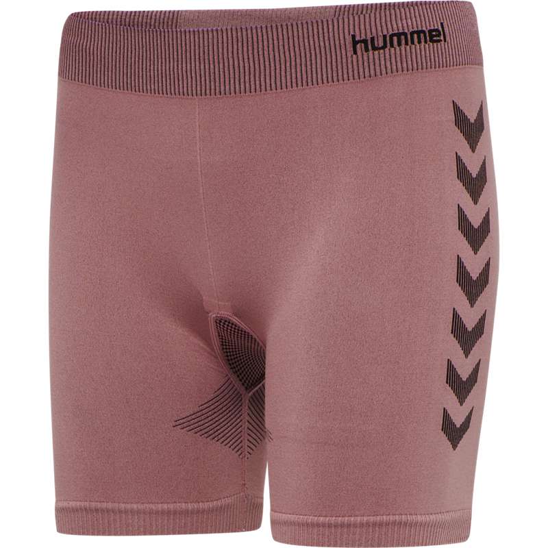Hummel First Seamless Tr Sht Tigh W Korte Broek Dames Roze | 240231-180