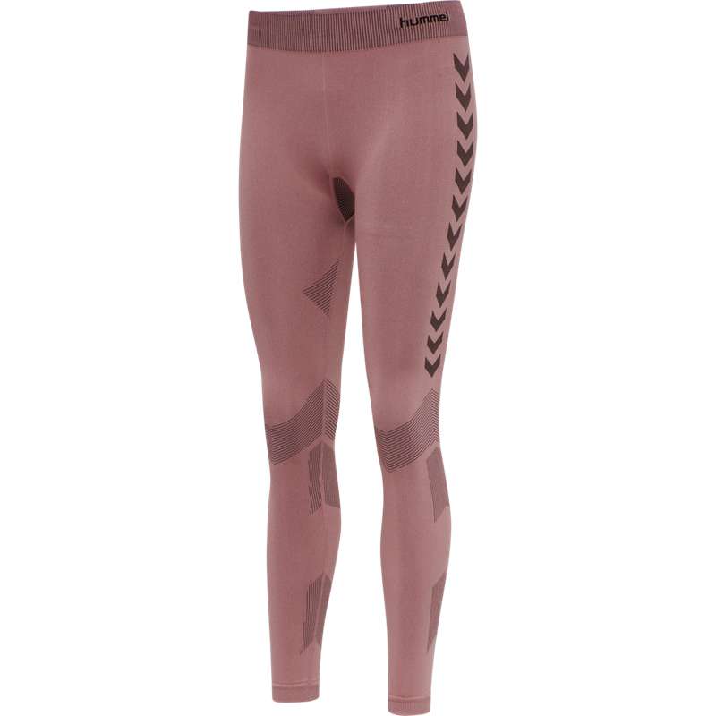 Hummel First Seamless Tr Tights W Korte Broek Dames Roze | 238113-132