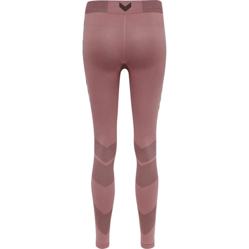 Hummel First Seamless Tr Tights W Korte Broek Dames Roze | 238113-132