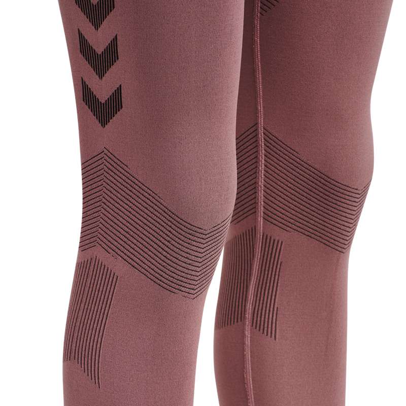 Hummel First Seamless Tr Tights W Korte Broek Dames Roze | 238113-132