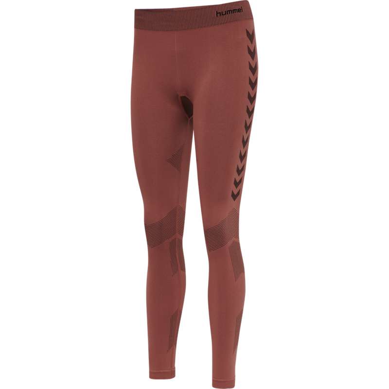 Hummel First Seamless Tr W Hardloopbroek Dames Rood | 072227-849