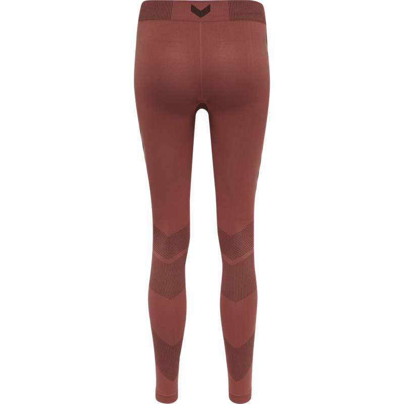 Hummel First Seamless Tr W Hardloopbroek Dames Rood | 072227-849