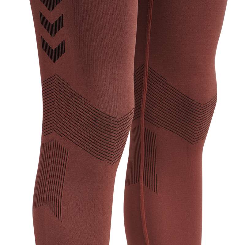 Hummel First Seamless Tr W Hardloopbroek Dames Rood | 072227-849