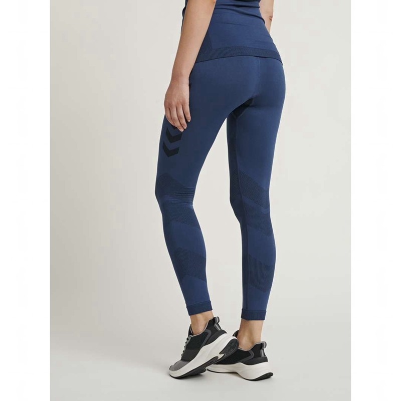 Hummel First Seamless Tr W Hardloopbroek Dames Donkerblauw | 731583-507