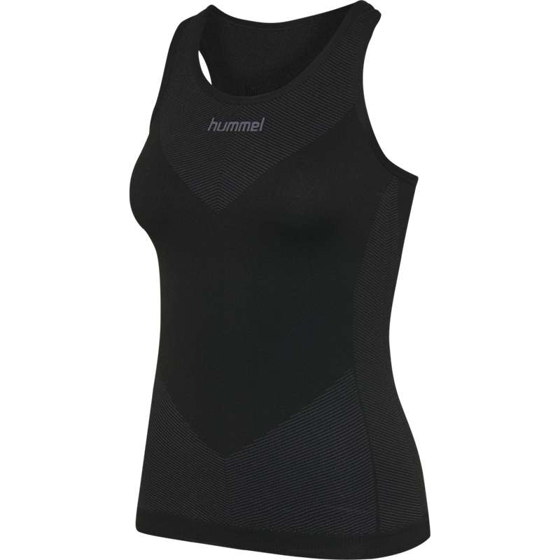 Hummel First Seamless W Tanktop Dames Zwart | 175870-173