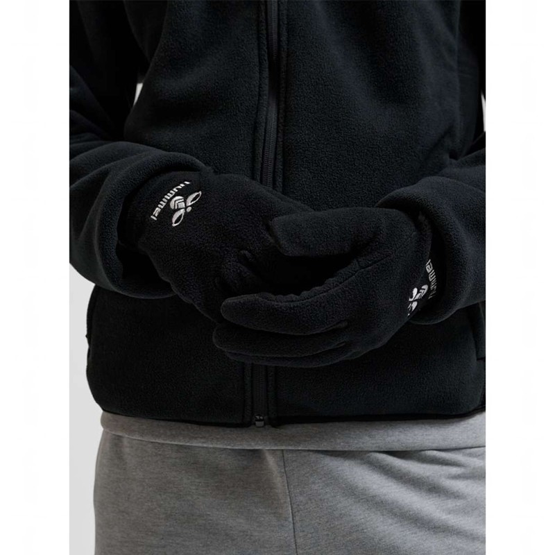 Hummel Fleece Handschoenen Heren Zwart | 289165-855