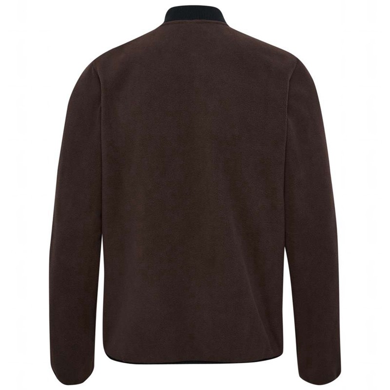 Hummel Fleece Zip Bee Jassen Heren Chocola | 543715-117