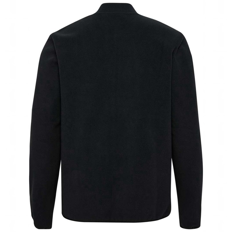 Hummel Fleece Zip Bee T-shirts Heren Zwart | 707399-486