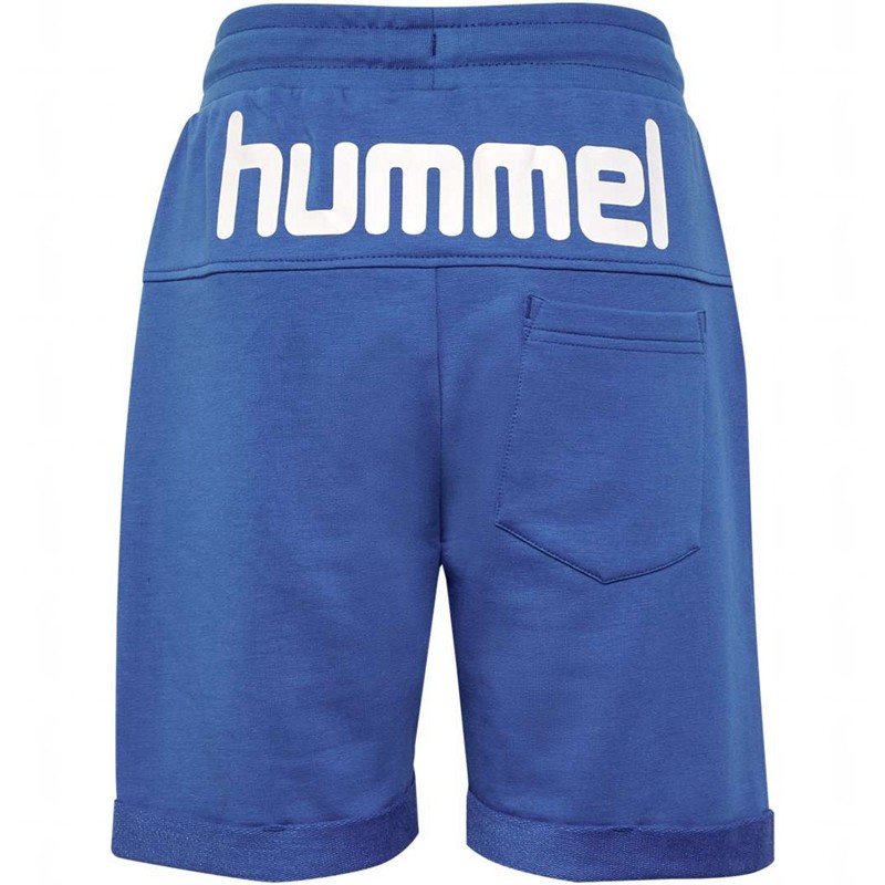 Hummel Flik Korte Broek Kinderen Blauw | 370284-248