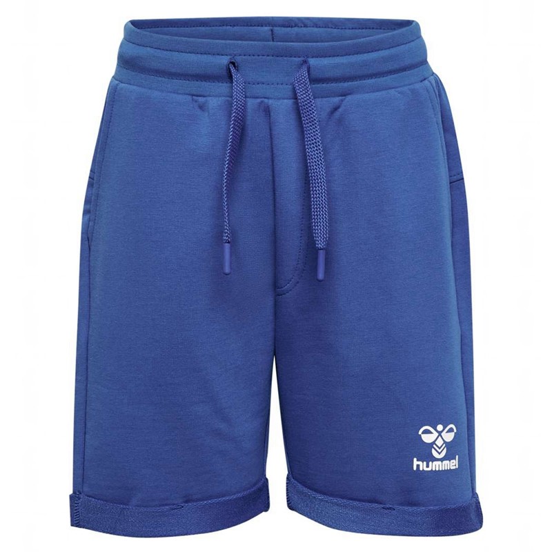 Hummel Flik Korte Broek Kinderen Blauw | 370284-248