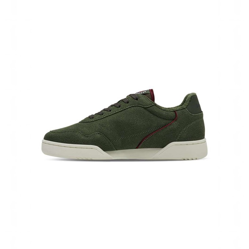 Hummel Forli Synth. Suede Sneakers Heren Groen | 730722-762