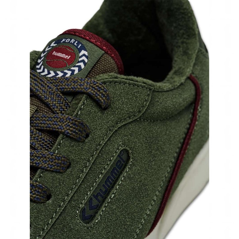 Hummel Forli Synth. Suede Sneakers Heren Groen | 730722-762
