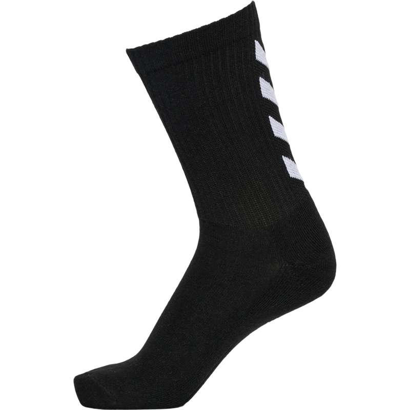 Hummel Fundamental 3-pack Sokken Heren Zwart | 524132-126