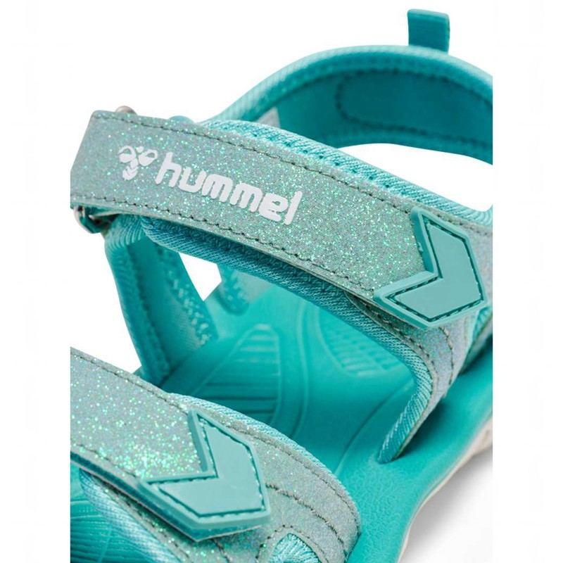 Hummel Glitter Jr Sneakers Kinderen Blauw | 273517-359