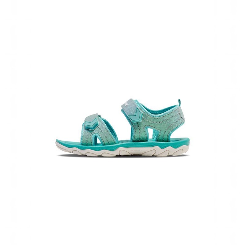 Hummel Glitter Jr Sneakers Kinderen Blauw | 273517-359