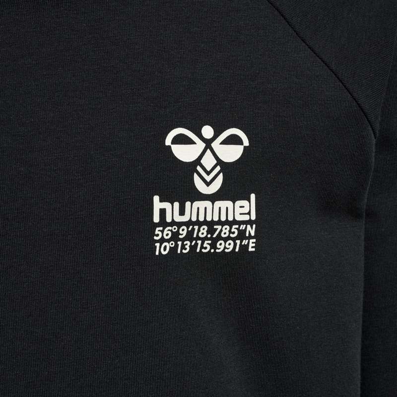 Hummel Global L/S T-shirts Kinderen Zwart | 778559-040