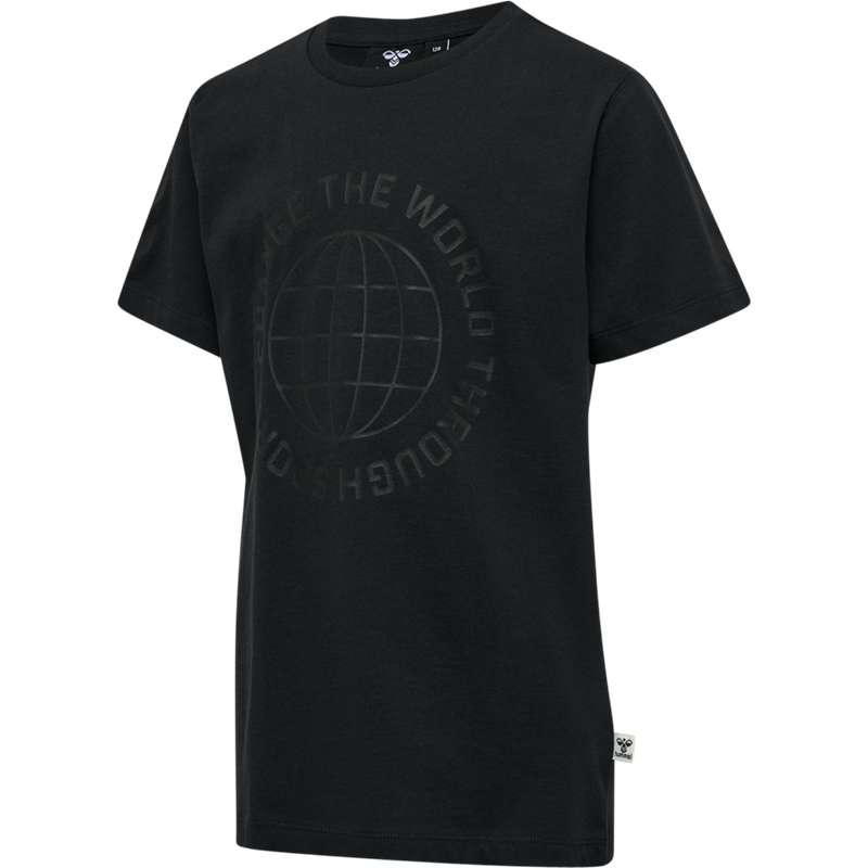 Hummel Global S/S T-shirts Kinderen Zwart | 354690-146