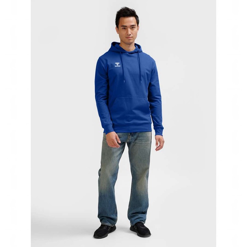 Hummel Go 2.0 Hoodie Heren Blauw | 608146-940