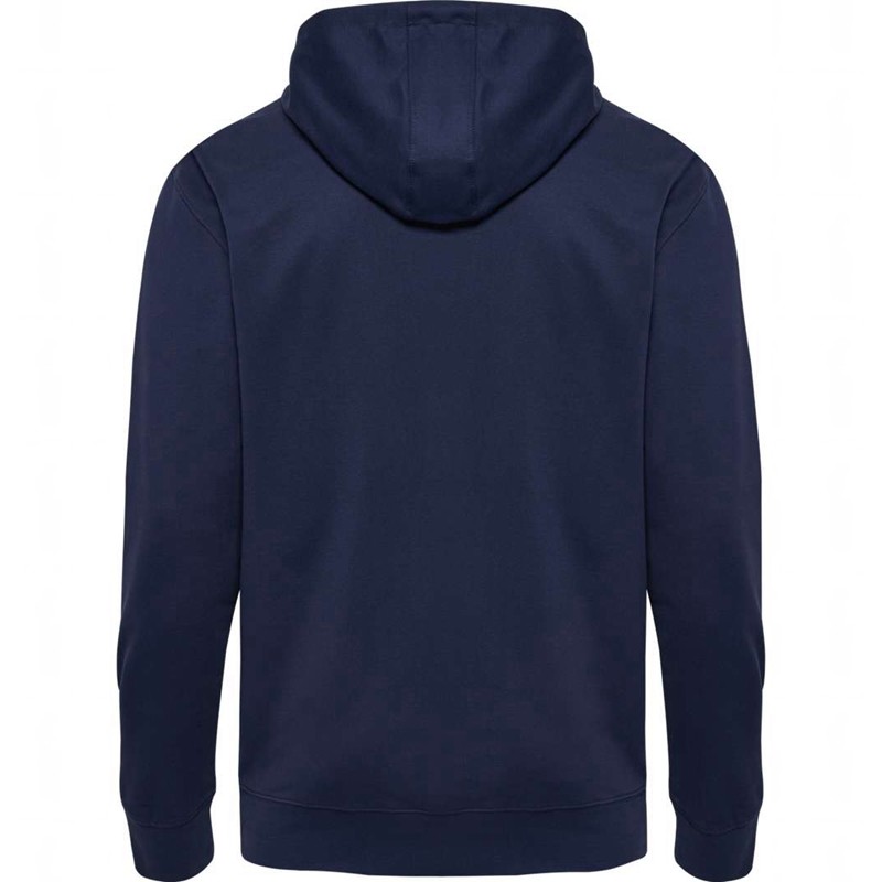 Hummel Go 2.0 Logo Hoodie Heren Donkerblauw | 230549-606