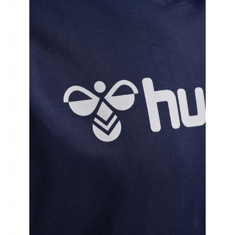 Hummel Go 2.0 Logo Hoodie Heren Donkerblauw | 230549-606