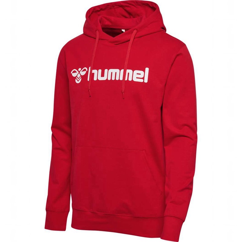 Hummel Go 2.0 Logo Hoodie Heren Rood | 625647-029