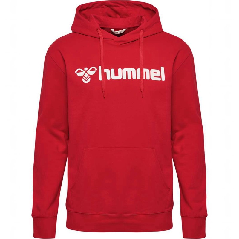 Hummel Go 2.0 Logo Hoodie Heren Rood | 625647-029
