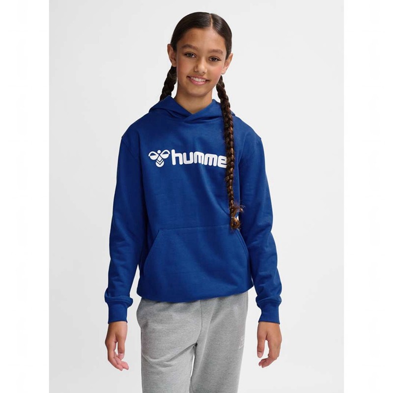 Hummel Go 2.0 Logo Hoodie Kinderen Blauw | 116481-086