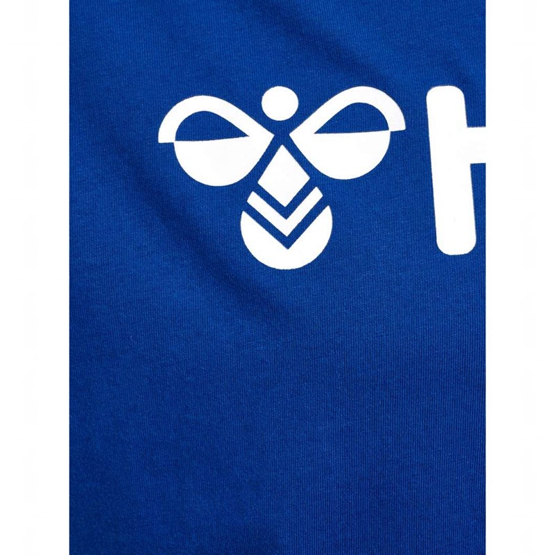 Hummel Go 2.0 Logo S/S T-shirts Heren Blauw | 884314-348