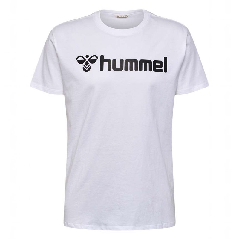 Hummel Go 2.0 Logo S/S T-shirts Heren Wit | 725090-207