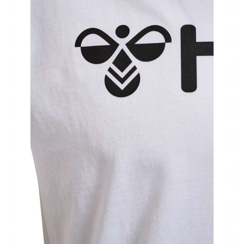 Hummel Go 2.0 Logo S/S T-shirts Heren Wit | 725090-207