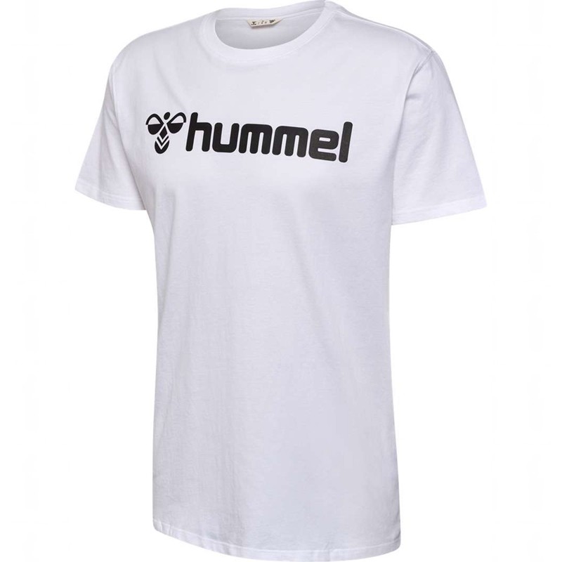 Hummel Go 2.0 Logo S/S T-shirts Heren Wit | 725090-207