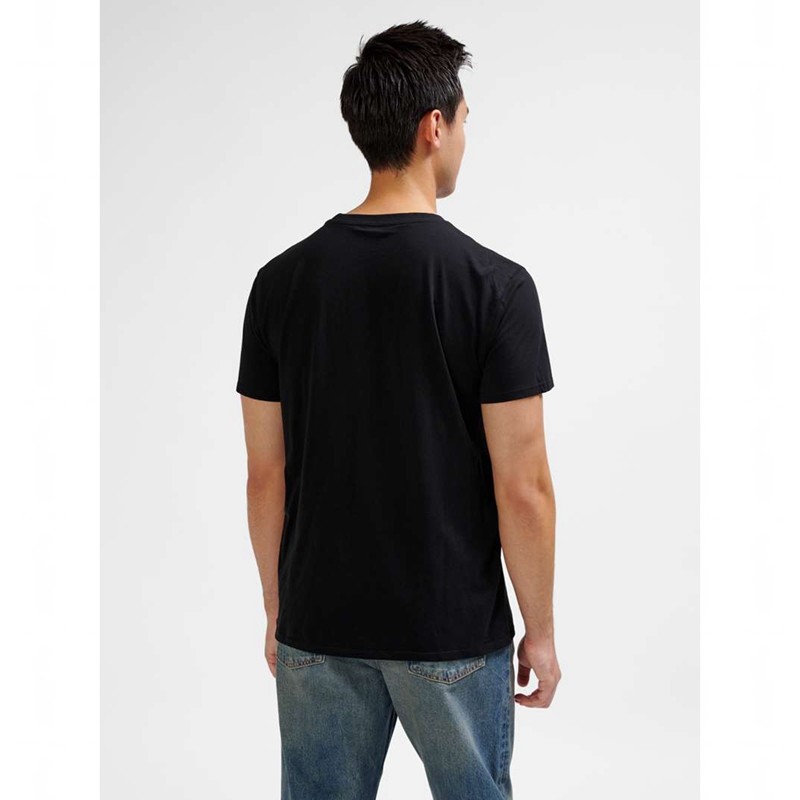 Hummel Go 2.0 Logo S/S T-shirts Heren Zwart | 196186-260