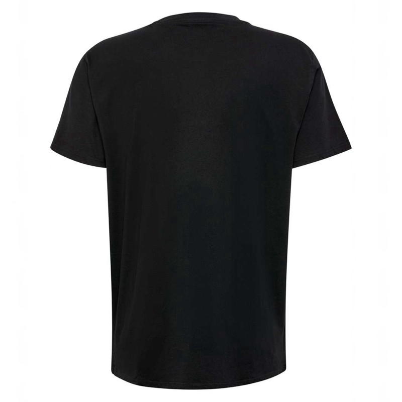 Hummel Go 2.0 Logo S/S T-shirts Heren Zwart | 196186-260