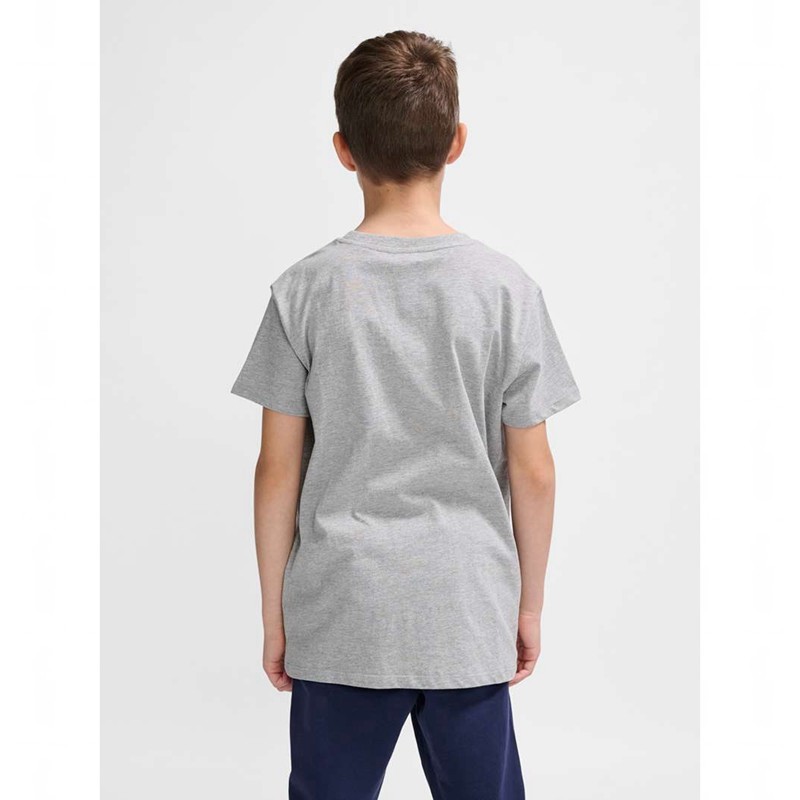 Hummel Go 2.0 Logo S/S T-shirts Kinderen Grijs | 678384-943