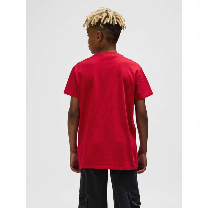 Hummel Go 2.0 Logo S/S T-shirts Kinderen Rood | 090776-385