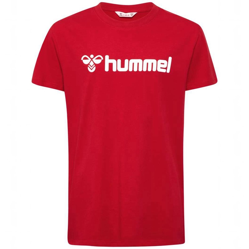 Hummel Go 2.0 Logo S/S T-shirts Kinderen Rood | 090776-385
