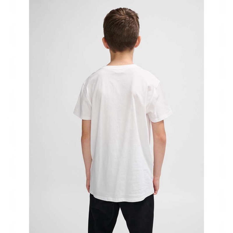 Hummel Go 2.0 Logo S/S T-shirts Kinderen Wit | 562548-236