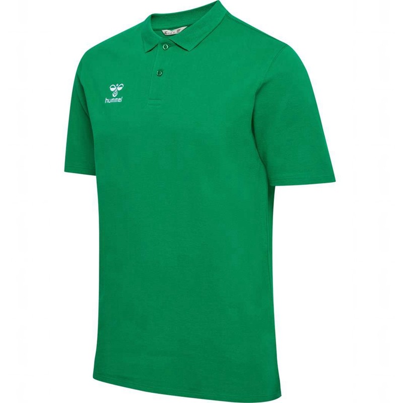 Hummel Go 2.0 Poloshirt Heren Groen | 992341-370