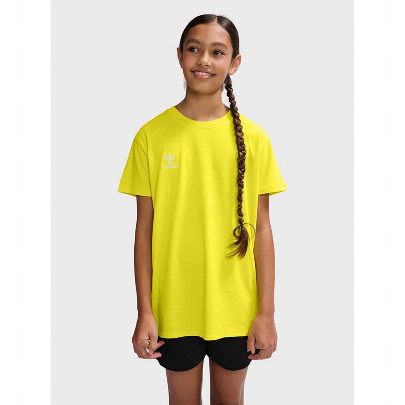 Hummel Go 2.0 S/S Sportkleding Kinderen Geel | 321353-161
