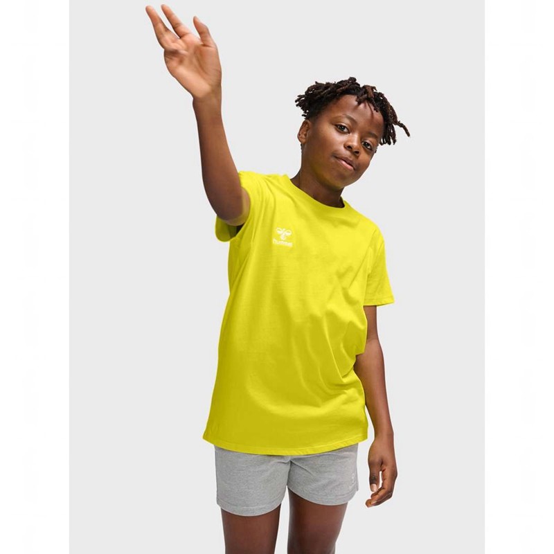 Hummel Go 2.0 S/S Sportkleding Kinderen Geel | 321353-161
