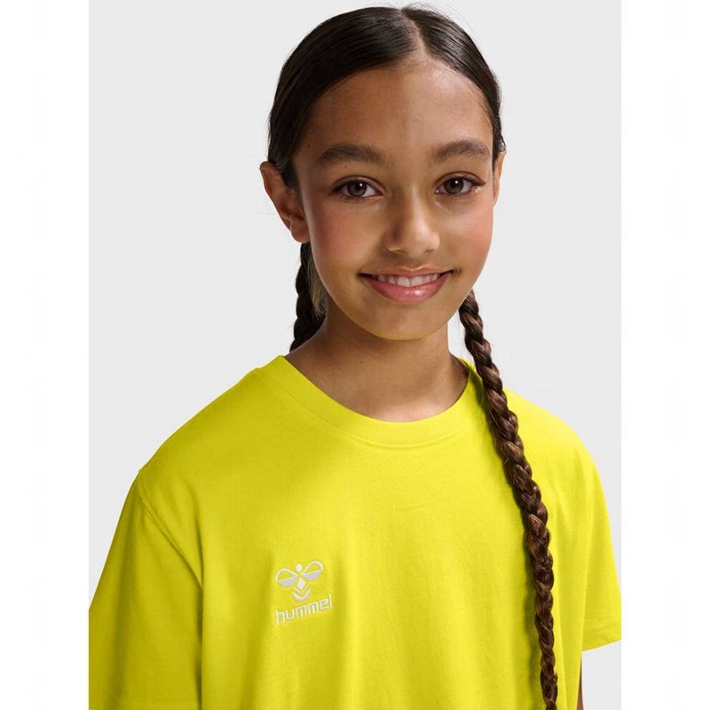 Hummel Go 2.0 S/S Sportkleding Kinderen Geel | 321353-161